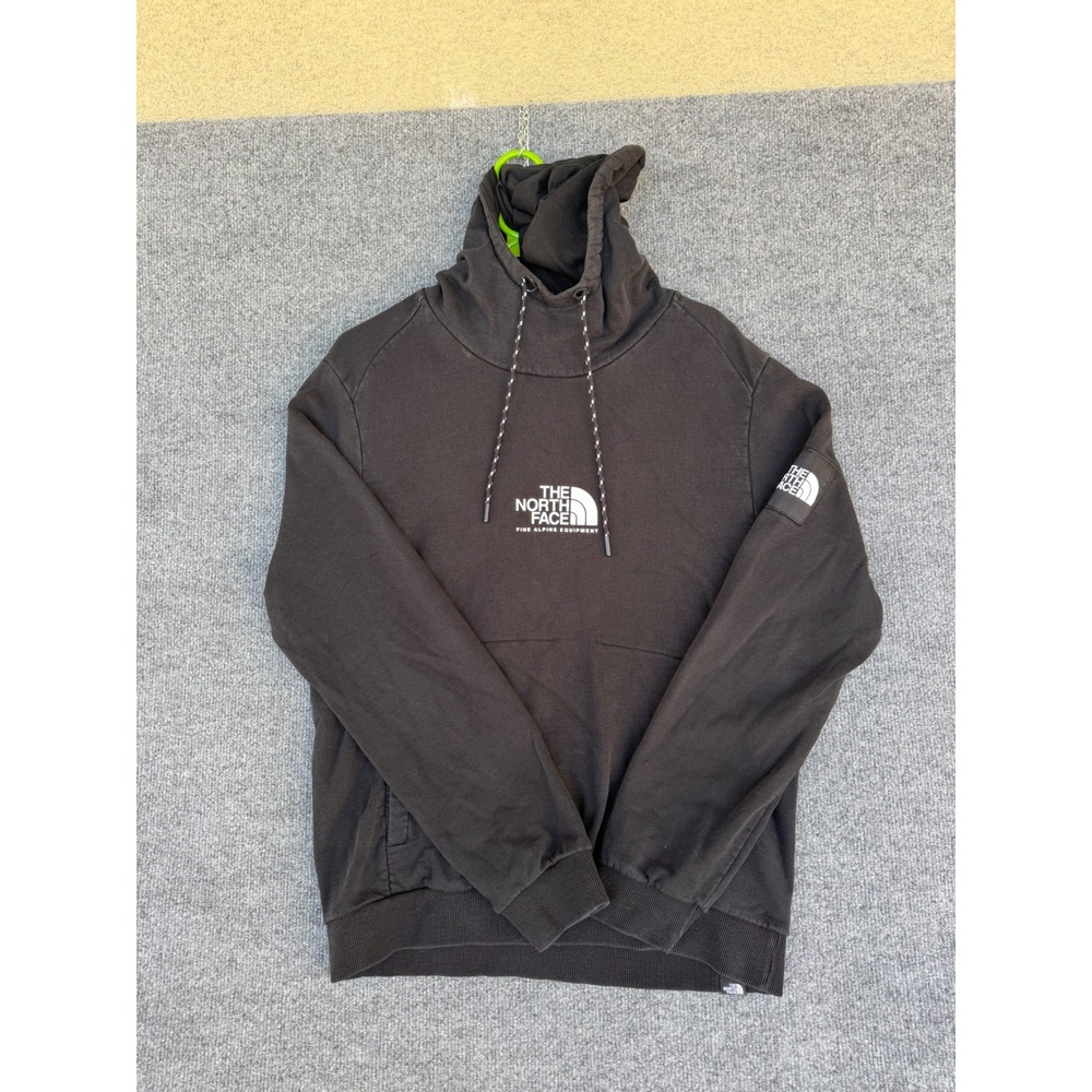 The North face men's black hoodie size Medium